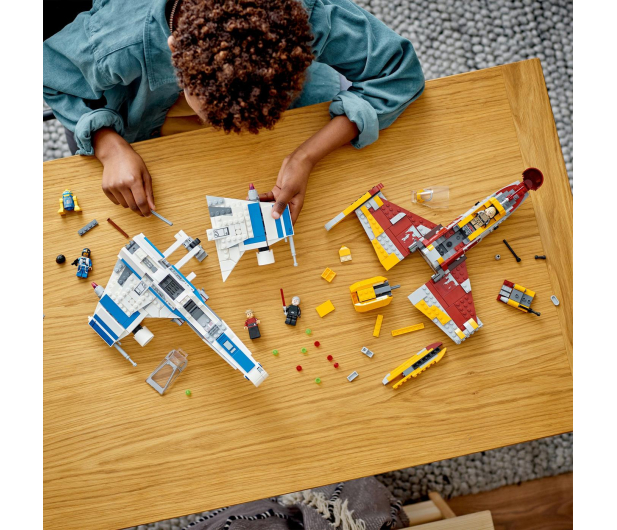 LEGO Star Wars 75364 E-Wing Nowej Republiki kontra Myśliwiec - 1170598 - zdjęcie 13